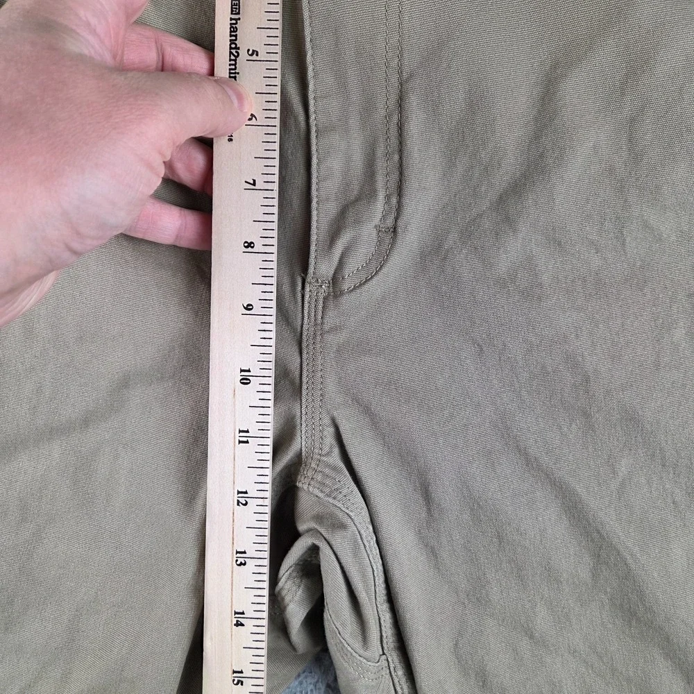 Duluth Trading Pants Mens 42x34 (41x33)‎ Brown Tan Flex Fire Hose Work Wear